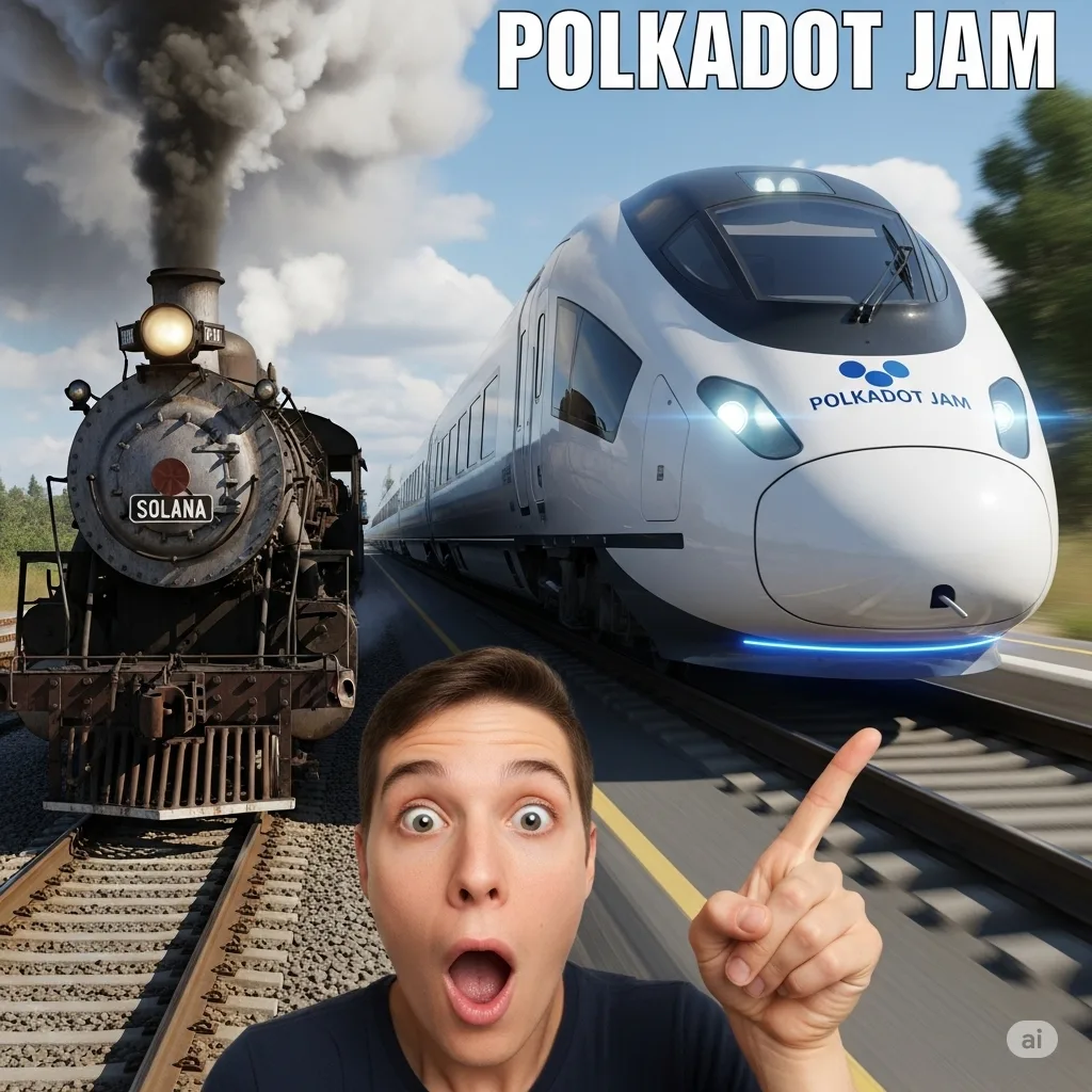 Polkadot 26 veces mas rapido que solana